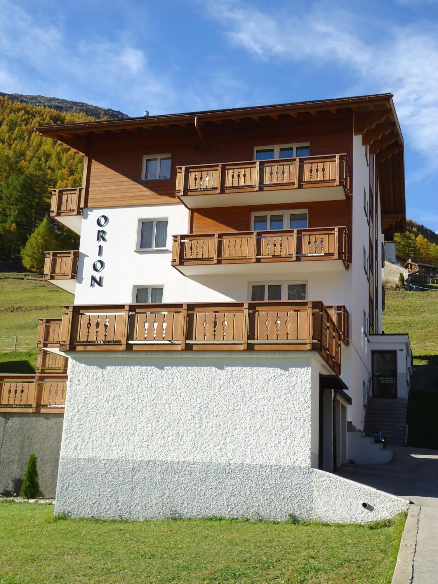 Apartmán Haus Orion Saas Fee Exteriér fotografie