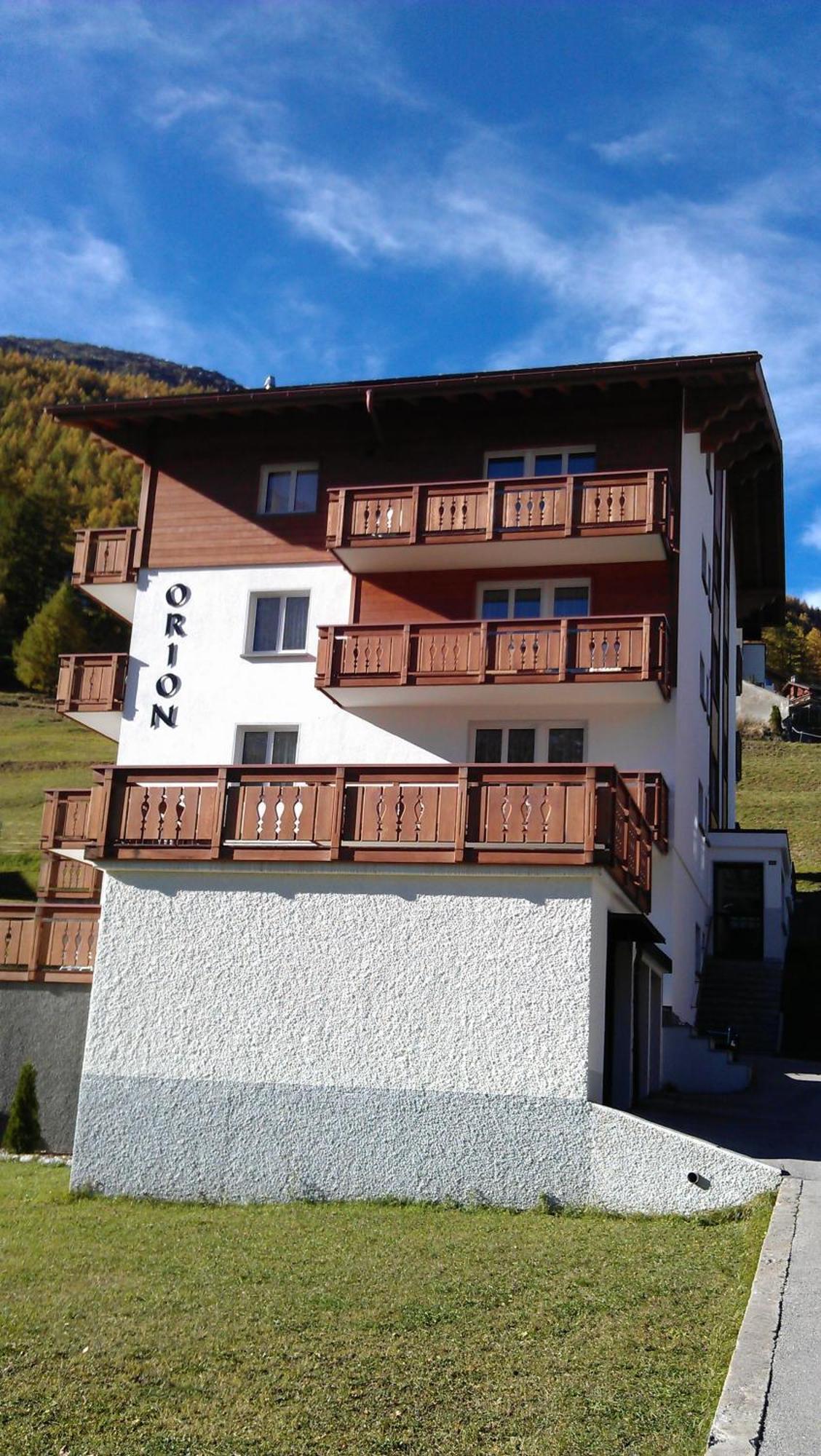 Apartmán Haus Orion Saas Fee Exteriér fotografie