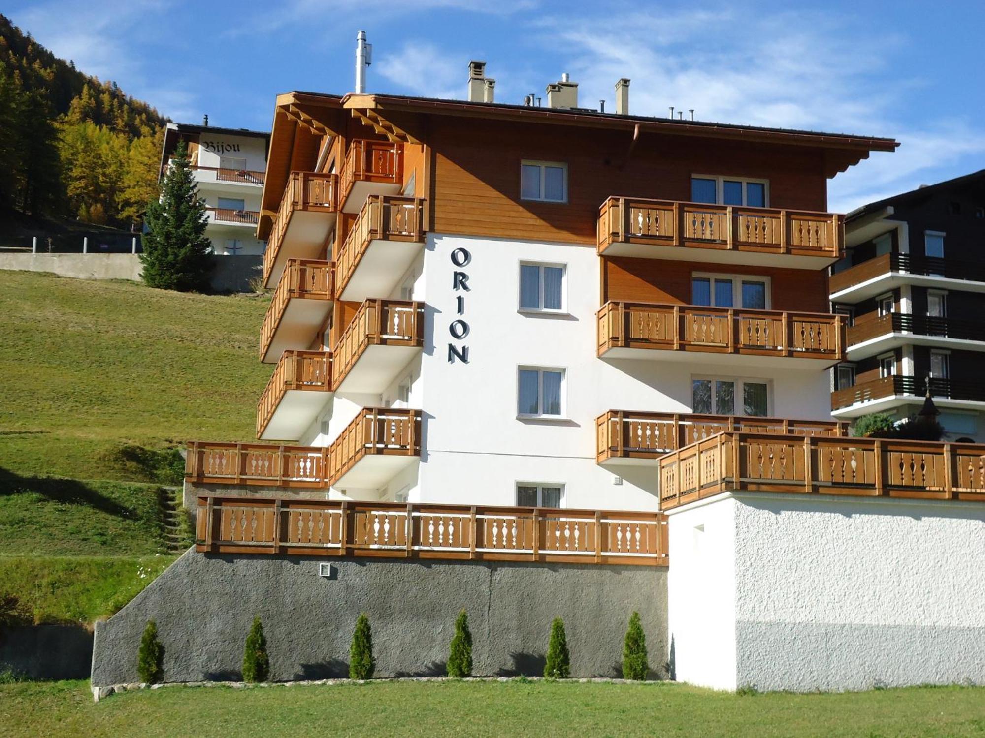 Apartmán Haus Orion Saas Fee Exteriér fotografie
